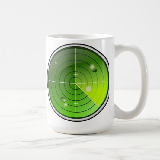 Radar-Bereich Kaffeetasse (Rechts)