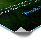 Radar Hill Athens Ohio Poster (Ecke)