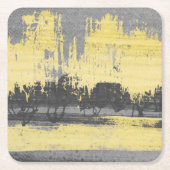 Radar II Rechteckiger Pappuntersetzer (Vorderseite)