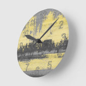 Radar II Runde Wanduhr (Winkel)