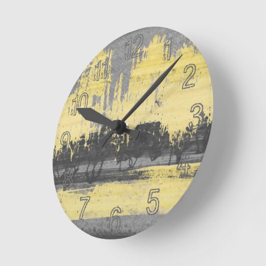 Radar II Runde Wanduhr (Winkel)