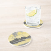 Radar II Sandstein Untersetzer (Seite)