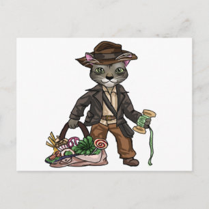 Radar Kitty Postkarte