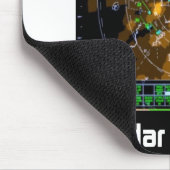 Radar-Kontakt Mousepad (Ecke)