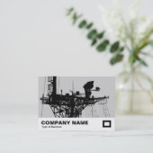 Radar Mast - Light Gray Visitenkarte (Stehend Vorderseite)