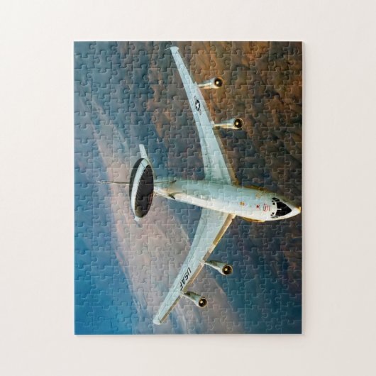 Radar Patrol Flugzeug. Nevada. Puzzle (Vertikal)
