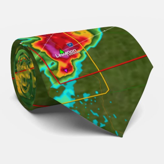 Radar-Sturm-Krawatte Krawatte (Gerollt)