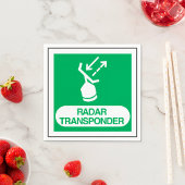Radar Transponder Paper Napkins Serviette
