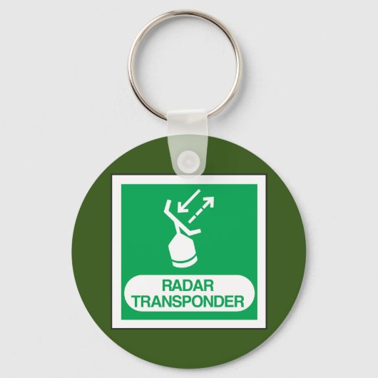 Radar Transponder Schlüsselanhänger (Rückseite)