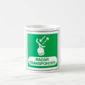 Radar Transponder-Tasse Kaffeetasse