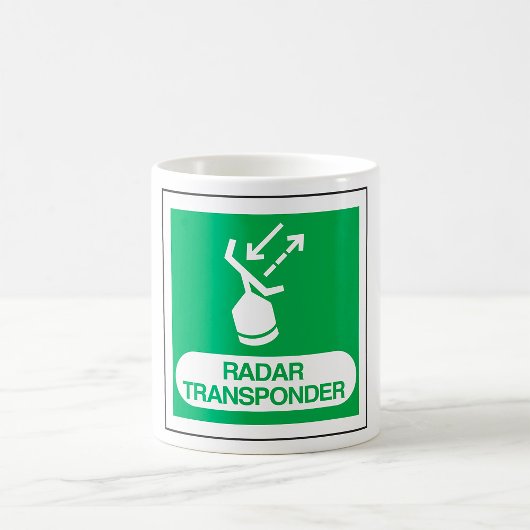 Radar Transponder-Tasse Kaffeetasse