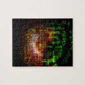 Radarkaleidoskopmuster Puzzle (Horizontal)