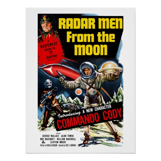 Radarmänner vom Mond (1952) Poster (Vorderseite)