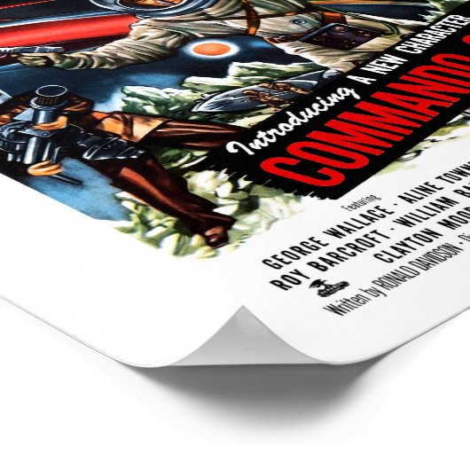 Radarmänner vom Mond (1952) Poster (Ecke)