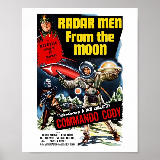 Radarmänner vom Mond (1952) Poster (Vorne)