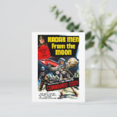 Radarmänner vom Mond (1952) Postkarte (Stehend Vorderseite)