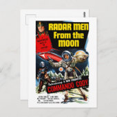 Radarmänner vom Mond (1952) Postkarte (Vorne/Hinten)