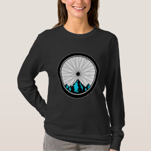 Radbahn-Radfahrrad-Rennrad-Sportstraße T-Shirt