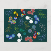 Radbild Postkarte (Vorderseite)