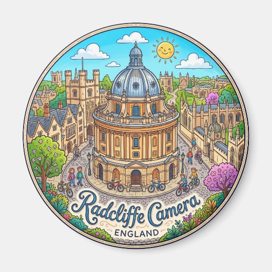 Radcliffe Camera England Magnet (Vorne)