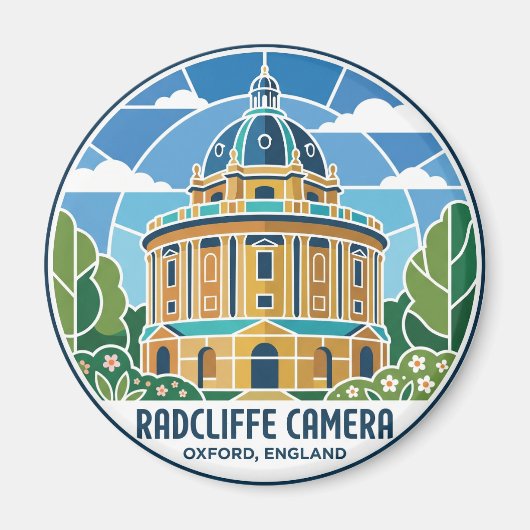 Radcliffe Camera England Magnet (Vorne)
