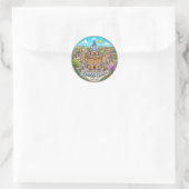 Radcliffe Camera England Runder Aufkleber (Tasche)