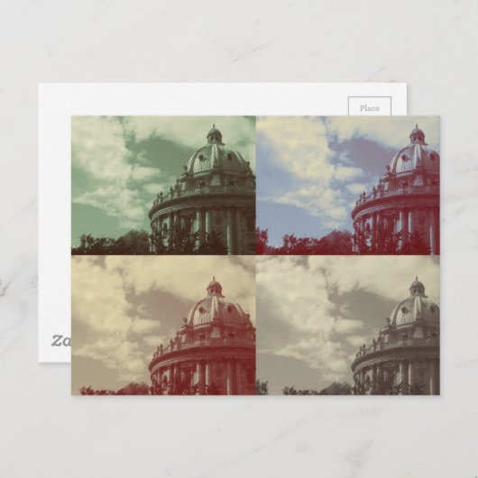Radcliffe Camera - Oxford Postkarte (Vorne/Hinten)