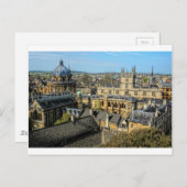 Radcliffe Camera und Bodleian Library Oxford Postkarte (Vorne/Hinten)