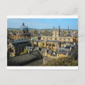 Radcliffe Camera und Bodleian Library Oxford Postkarte (Vorderseite)