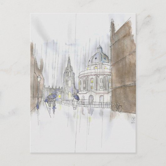Radcliffe Square Postkarte (Vorderseite)
