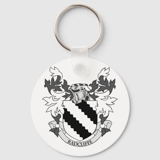 RADCLIFFE-Wappen Schlüsselanhänger (Vorderseite)