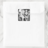 Radclyffe Hall und Una Vincenzo Quadratischer Aufkleber (Tasche)