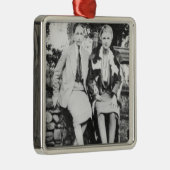 Radclyffe Hall und Una Vincenzo Silbernes Ornament (Rechts)