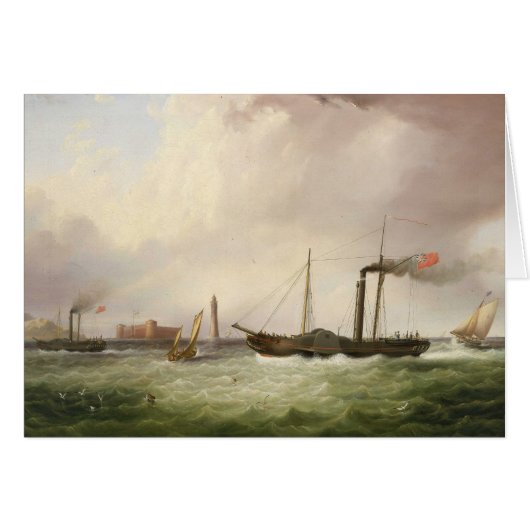Raddampfer Ariel 1831 (Vorderseite (Horizontal))