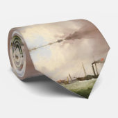 Raddampfer Ariel 1831 Krawatte (Gerollt)