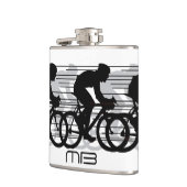 Raddesignflasche Flachmann (Links)