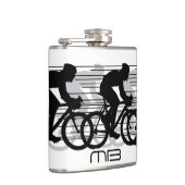 Raddesignflasche Flachmann (Rechts)