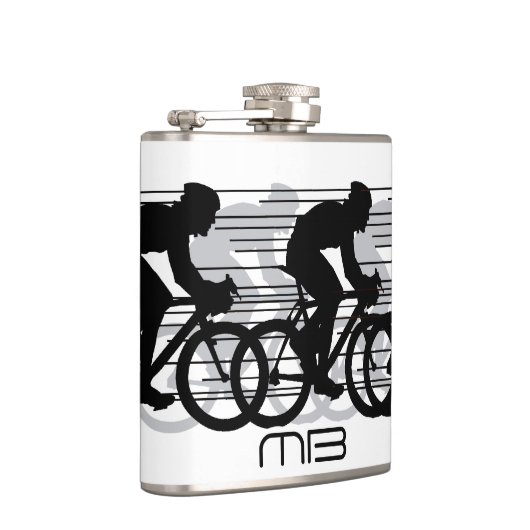 Raddesignflasche Flachmann (Rechts)