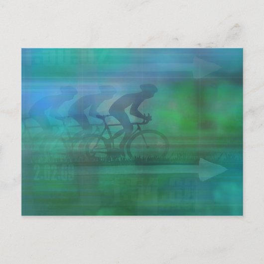 Raddesignkarte Postkarte (Vorderseite)