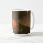 Raden Saleh® Coffee Mug "Mount Merapi on Java" Kaffeetasse (VorderseiteRechts)