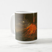 Raden Saleh® Kaffeetasse "Berg Merapi auf Java" (Vorderseite Links)