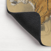 Raden Saleh® Mauspad 'Laufender Javanischer Tiger' (Ecke)