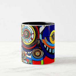 Räder 9 zweifarbige tasse