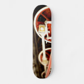 Räder der Dampflokomotive Skateboard (Vorderseite)