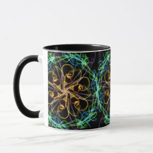 Räder der Feuermandala-Tasse Tasse
