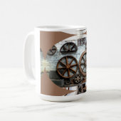 Räder der Industrie Kaffeetasse (Vorderseite Links)