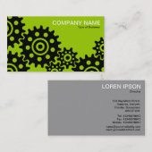 Räder der Industrie - Mars Green Visitenkarte (Vorne/Hinten)