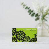 Räder der Industrie - Mars Green Visitenkarte (Stehend Vorderseite)