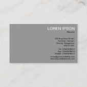 Räder der Industrie - Mars Green Visitenkarte (Rückseite)