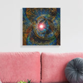 Räder der Zeit Leinwanddruck (Insitu (Wohnzimmer))